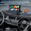 Tela Multimídia Universal CarPlay Pro 7'' + 🎁 Câmera de Ré com sensor