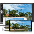 Central Multimídia Universal 7 Polegadas Wifi Gps Mp5 Bluetooth - EasyCar - TÁ-LÁ Brasil